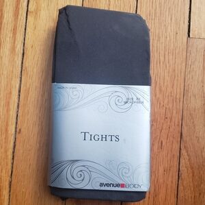 Avenue Dark Gray Tights Plus Size EE Nwt
